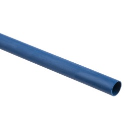 1 Bag of 1 - RS PRO Halogen Free Heat Shrink Tubing, Blue 6.4mm Sleeve Dia. x 1.2m Length 2:1 Ratio