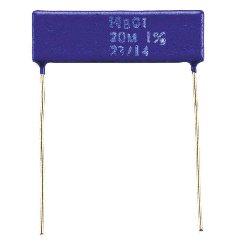 1 pcs - TE Connectivity 20MΩ Thick Film Resistor 1W ±1% HB120MFZRE
