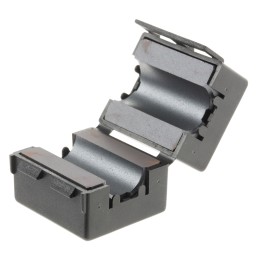 2 pcs - RS PRO Openable Ferrite Clamp, 31.5 x 33 x 30mm, For Computer Peripherals, Digital TV, Internal & External Power