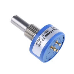 1 pcs - Bourns 5kΩ Rotary Potentiometer Continuous-Turns 1-Gang Panel Mount, 6639S-1-502