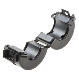 2 pcs - RS PRO Openable Ferrite Clamp, 29 Dia. x 33mm, For Computer Peripherals, Digital TV, Internal & External Power Cables,