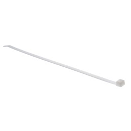 1 Bag of 100 - HellermannTyton Cable Tie, 300mm x 7.6 mm, Natural Polyamide 6.6 (PA66), Pk-100