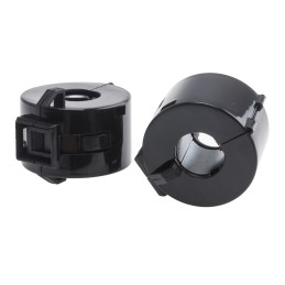 2 pcs - RS PRO Openable Ferrite Clamp, 28 Dia. x 32mm, For Computer Peripherals, Digital TV, Internal & External Power Cables,