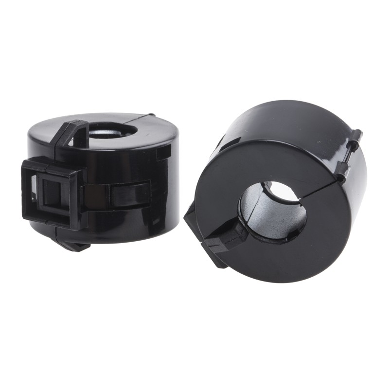 2 pcs - RS PRO Openable Ferrite Clamp, 28 Dia. x 32mm, For Computer Peripherals, Digital TV, Internal & External Power Cables,