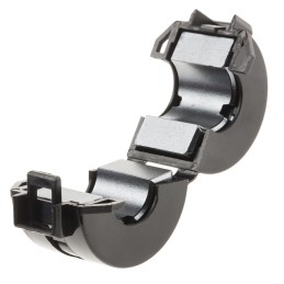 2 pcs - RS PRO Openable Ferrite Clamp, 28 Dia. x 32mm, For Computer Peripherals, Digital TV, Internal & External Power Cables,