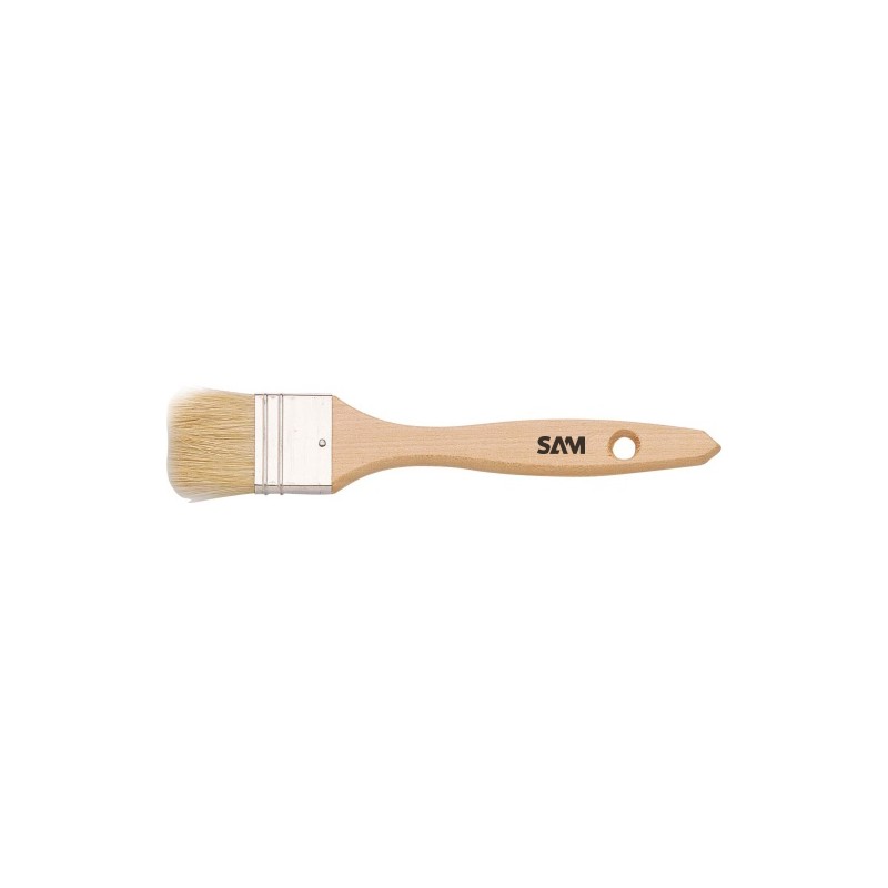 1 pcs - SAM Medium 40mm Paint Brush with Flat Bristles