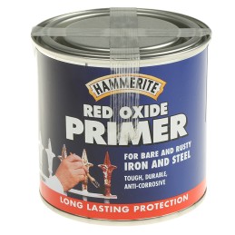 1 pcs - Hammerite Paint in Smooth Red 250ml