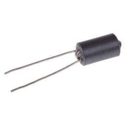 20 pcs - Wurth Elektronik Ferrite Bead, 6 (Dia.) x 10mm (Axial), 750Ω impedance at 25 MHz, 950Ω impedance at 100 MHz
