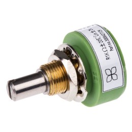 1 pcs - RS PRO 1kΩ Rotary Potentiometer 1-Gang Panel Mount
