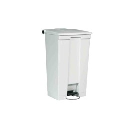 1 pcs - Rubbermaid Commercial Products Legacy Step-On 87L White Pedal Plastic Waste Bin