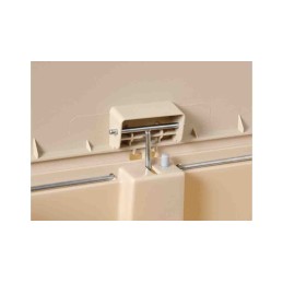 1 pcs - Rubbermaid Commercial Products Slim Jim 50L White Pedal Waste Bin