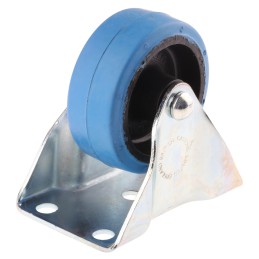 1 pcs - RS PRO Fixed Castor Wheel, 90kg Capacity, 75mm Wheel