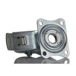 1 pcs - Tente Braked Swivel Castor Wheel, 150kg Capacity, 80mm Wheel