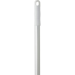 1 pcs - Vikan White Anodised Aluminium, Polypropylene Mop Handle, 1.46m