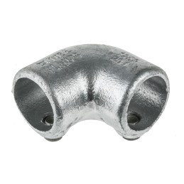 1 pcs - RS PRO 2-Way Connector Connecting Component, Strut Profile Type 1, Round Tube Size Type 1