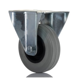 1 pcs - RS PRO Fixed Castor Wheel, 70kg Capacity, 100mm Wheel