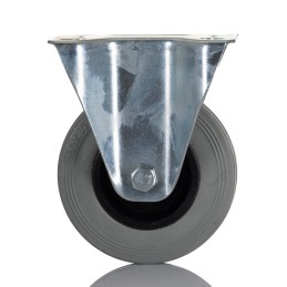1 pcs - RS PRO Fixed Castor Wheel, 70kg Capacity, 100mm Wheel
