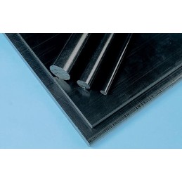 1 pcs - RS PRO Black Plastic Sheet, 500mm x 300mm x 25mm