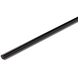 1 pcs - RS PRO Black Acetal Rod, 500mm x 150mm Diameter