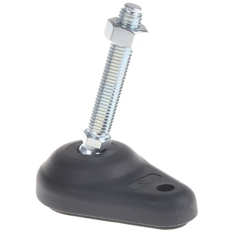 1 pcs - FlexLink M12 Thread Adjustable Foot, 11mm Groove