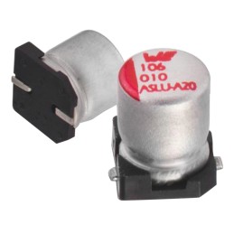 10 pcs - Wurth Elektronik 47μF Aluminium Electrolytic Capacitor 35V dc, Surface Mount - 865090549009