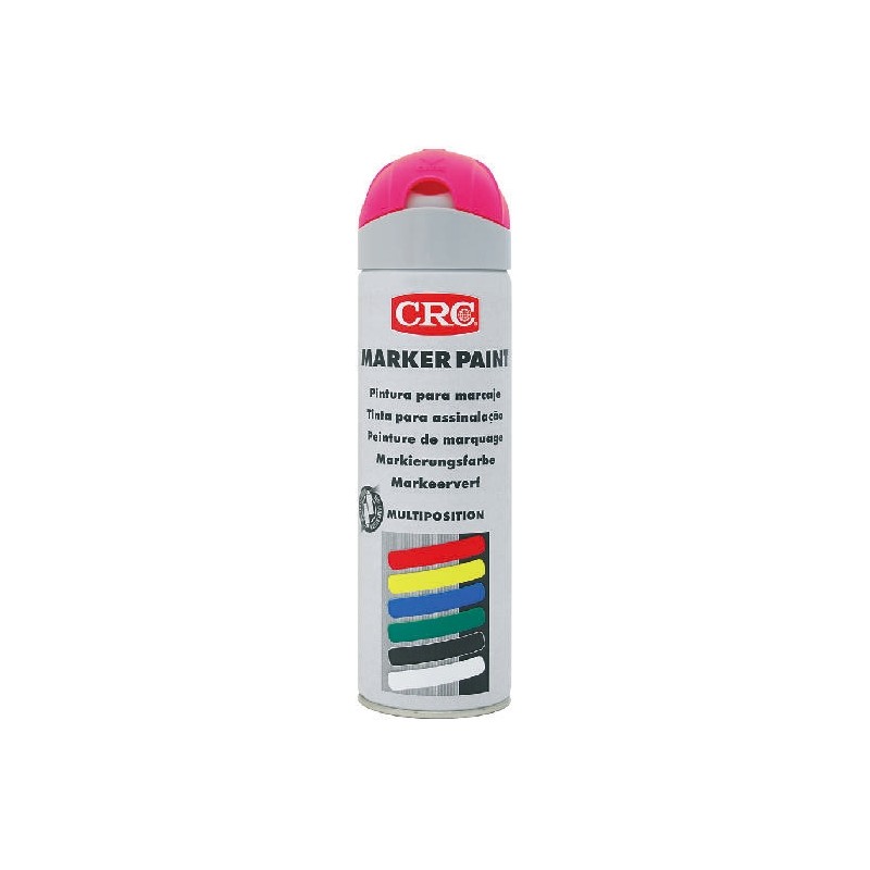 1 pcs - CRC 500ml Pink Fluorescent Spray Paint