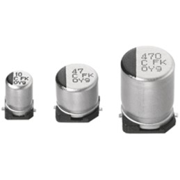 10 pcs - Panasonic 22μF Aluminium Electrolytic Capacitor 35V dc, Surface Mount - EEEHB1V220P