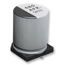 10 pcs - Panasonic 220μF Aluminium Electrolytic Capacitor 16V dc, Surface Mount - EEEFPC221XAV