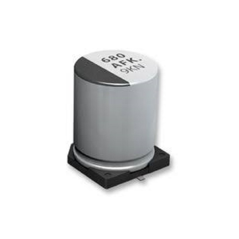 10 pcs - Panasonic 220μF Aluminium Electrolytic Capacitor 16V dc, Surface Mount - EEEFPC221XAV