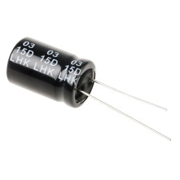 10 pcs - RS PRO 470μF Aluminium Electrolytic Capacitor 63V dc, Radial, Through Hole