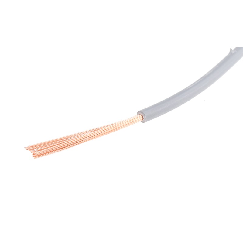 1 Reel of 100 M - Lapp ÖLFLEX® H07Z-K 90° Series Grey 2.5 mm² Hook Up Wire, 13 AWG, 100m