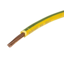 1 Reel of 100 M - Lapp ÖLFLEX® H07Z-K 90° Series Green/Yellow 2.5 mm² Hook Up Wire, 13 AWG, 100m