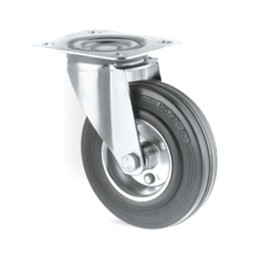 1 pcs - Tente Swivel Castor Wheel, 135kg Capacity, 160mm Wheel