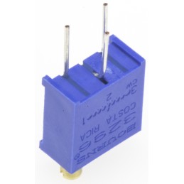 1 pcs - 1kΩ, Through Hole Trimmer Potentiometer 0.5W Top Adjust Bourns, 3296