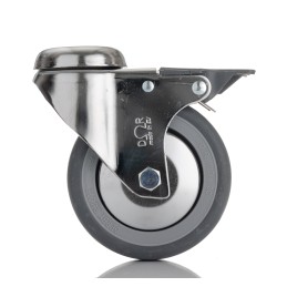 1 pcs - Tente Swivel Castor Wheel, 80kg Capacity, 100mm Wheel