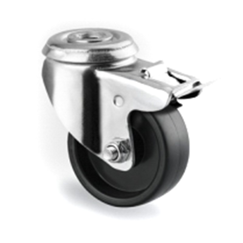 1 pcs - Tente Braked Swivel Castor Wheel, 40kg Capacity, 50mm Wheel