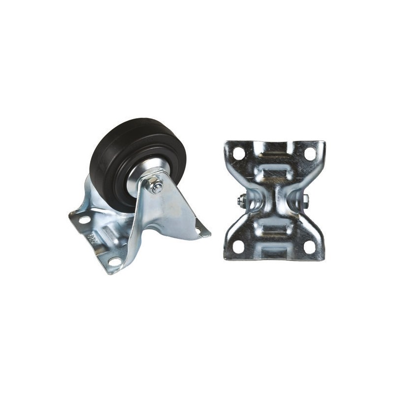 1 pcs - Tente Fixed Castor Wheel, 70kg Capacity, 80mm Wheel