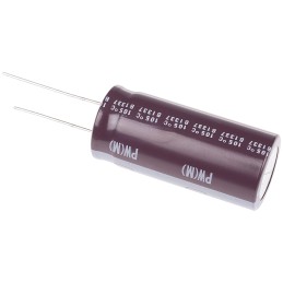 1 pcs - Nichicon 1000μF Aluminium Electrolytic Capacitor 100V dc, Radial, Through Hole - UPW2A102MHD