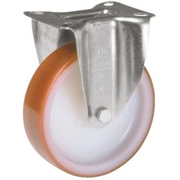 1 pcs - LAG Fixed Castor Wheel, 120kg Capacity, 125mm Wheel