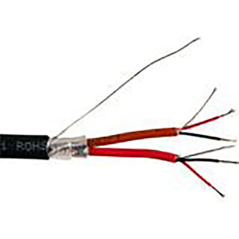 1 Reel of 152 M - Belden Multi-Channel Audio Cable, 0.22 mm² CSA, 7.65mm od, 152m, Black