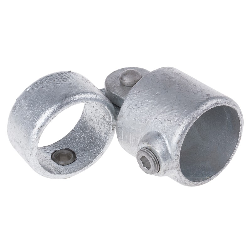 1 pcs - RS PRO Single Swivel Combination Connecting Component, Strut Profile Type 3, Round Tube Size Type 3