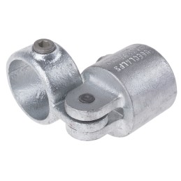 1 pcs - RS PRO Single Swivel Combination Connecting Component, Strut Profile Type 3, Round Tube Size Type 3