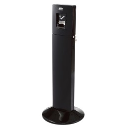 1 pcs - Rubbermaid Commercial Products Black Aluminium Standing Cigarette Bins x 1.087m x 427mm