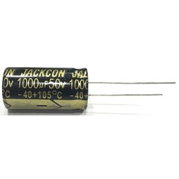 100 pcs - RS PRO 22μF Aluminium Electrolytic Capacitor 63V dc, Radial, Through Hole