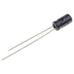 100 pcs - RS PRO 10μF Aluminium Electrolytic Capacitor 25V dc, Radial, Through Hole