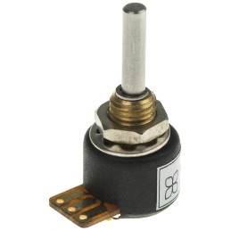 1 pcs - RS PRO 2kΩ Rotary Potentiometer 1-Gang Panel Mount
