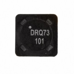 10 pcs : DRQ73-101-R - INDUCT ARRAY 2 COIL 101.4UH SMD