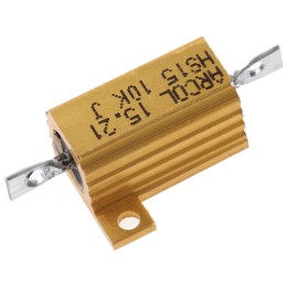 1 pcs - Arcol, 10kΩ 15W Wire Wound Chassis Mount Resistor HS15 10K J ±5%