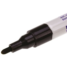 1 pcs - Edding Black 1 - 2mm Fine Tip Paint Marker Pen for use with Glass, Metal, Plastic, Wood