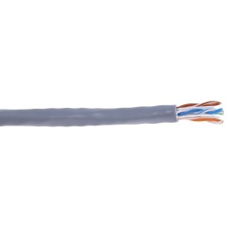 1 Reel of 305 M - RS PRO Cat6 Ethernet Cable, U/UTP, Grey PVC Sheath, 305m